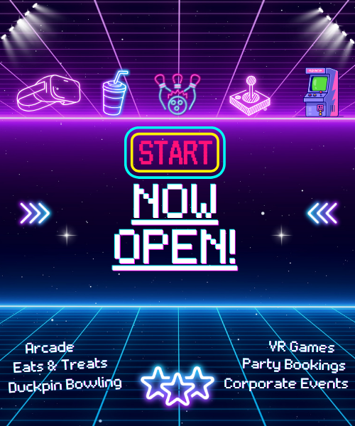 Group of kids celebrating with games and bowling in the GTA | cafeteria near me | food joints near me | food places to eat near me | places to go eat near me | eating places close to me